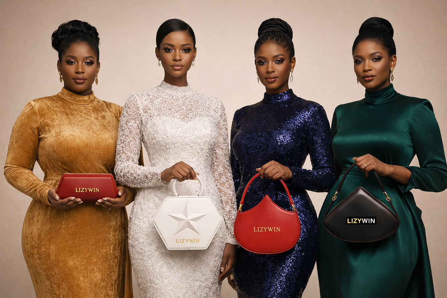 Lizywin Models with bags