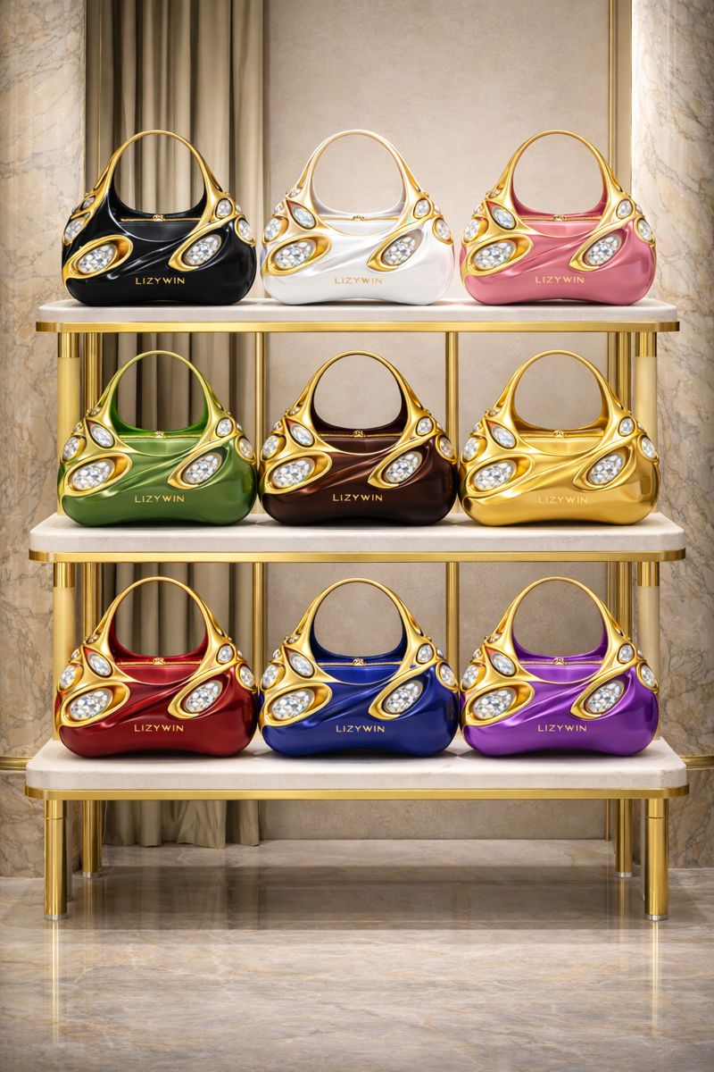 Lizywin Sculptural Bags - 9 colours