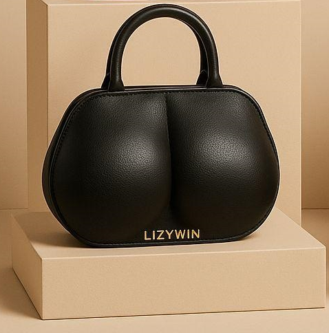 Black colour - Lizywin Links Luxury Bags
