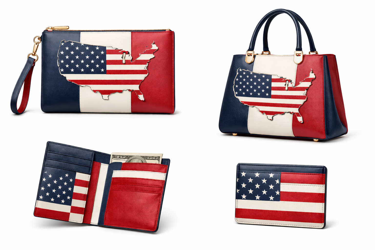 USA map and flag collection y LIZYWIN